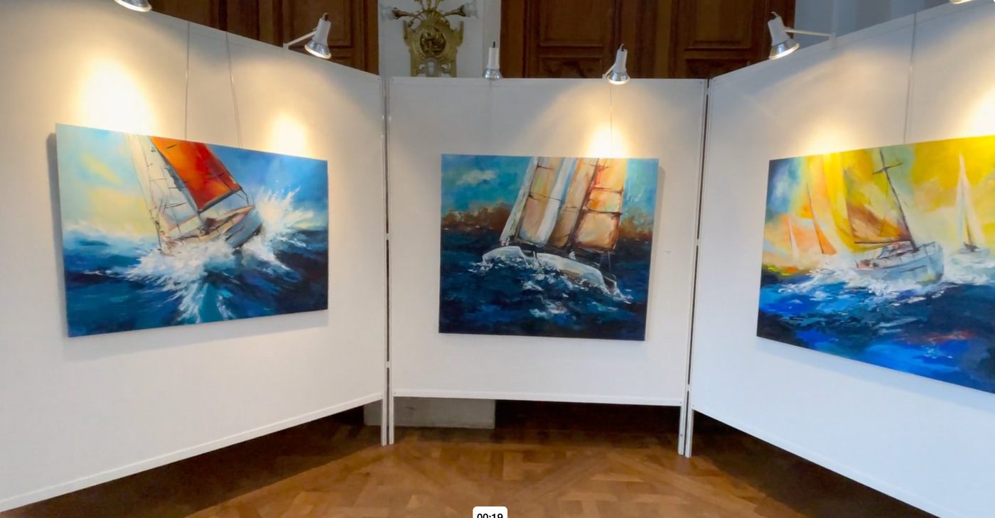 Peintures de voiliers et marines